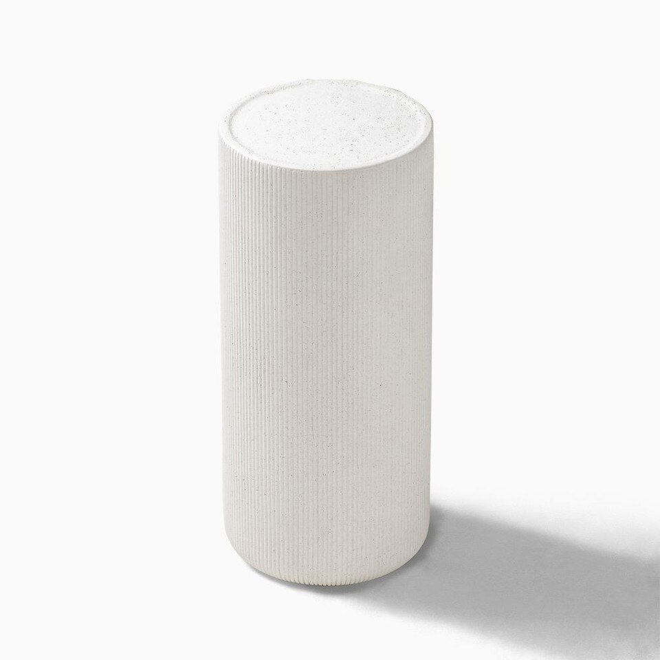 Kos Indoor/Outdoor Concrete Drink Table (25 cm) | West Elm Australia